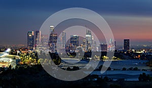 Los Angeles Skyline from Elysian Park