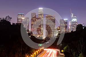 Los Angeles Skyline from Elysian Park