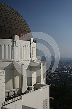 Los Angeles Skyline from Griffith observatory photo
