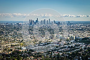 Los Angeles Skyline - Host City of 2028 Olympics