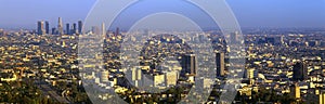 Los Angeles Skyline from Mulholland