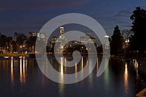 Los Angeles Skyline at Night