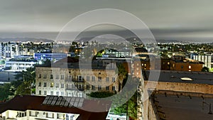 Los Angeles Skyline Timelapse Day to Night