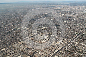 Los Angeles Suburbs Aerial Photo