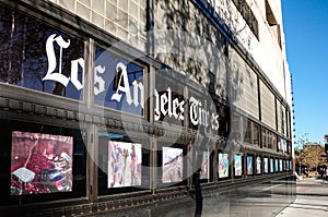 Los Angeles Times newspaper headquarter