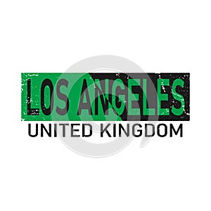 Los angeles. typography, Fashion . T-shirt graphic vector Print