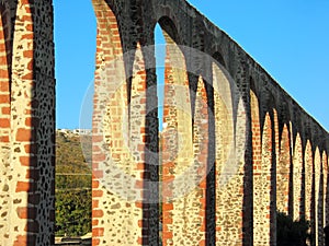 Los Arcos Aqueduct in Queretaro, Mexico. photo
