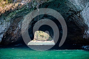 Los Arcos sea cave in Mexico