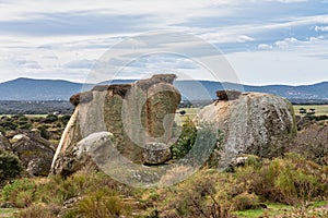 Los Barruecos Natural Monument, Malpartida de Caceres, Extremadura, Spain photo