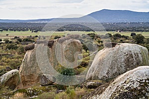 Los Barruecos Natural Monument, Malpartida de Caceres, Extremadura, Spain photo