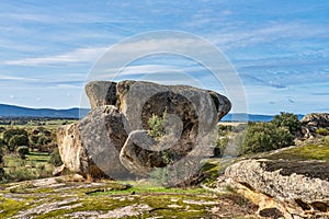 Los Barruecos Natural Monument, Malpartida de Caceres, Extremadura, Spain photo