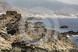 Los Cancajos Cliffs In La Palma, Spain