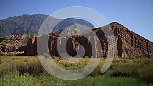 Los Castillos in the Quebrada De Las Conchas, Argentina