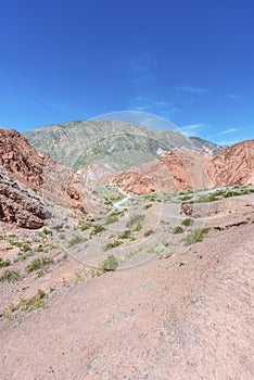 Los Colorados in Purmamarca, Jujuy, Argentina.