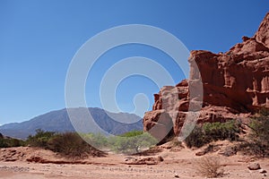 Los colorados / shells ravine - cafayate, argentina