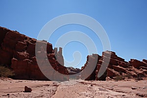 Los colorados / shells ravine - cafayate, argentina