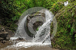 Los Cuchos Waterfalls, Quito, Ecuador photo