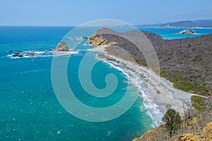 Los Frailes beach, Machalilla national park, Ecuador photo