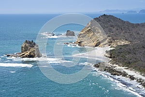 Los Frailes beach, Machalilla national park, Ecuador photo