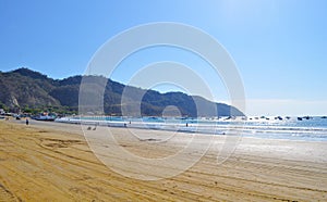 Los Frailes beach in Parque Nacional Machalilla, Puerto Lopez