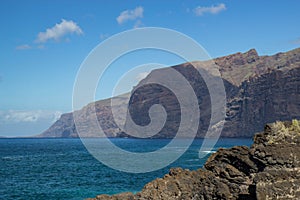 Los Gigantos cliffs on Tenerife island, Spain