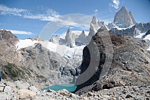 los glaciares national park in argentinian patagonia