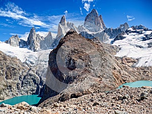 los glaciares national park in argentinian patagonia