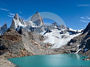 los glaciares national park in argentinian patagonia