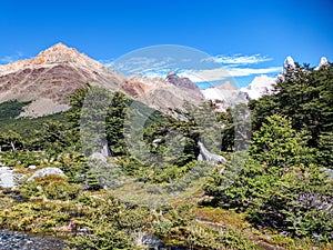 los glaciares national park in argentinian patagonia