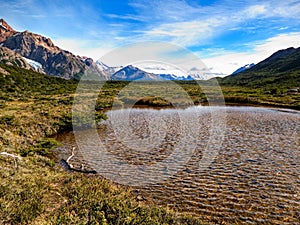 los glaciares national park in argentinian patagonia