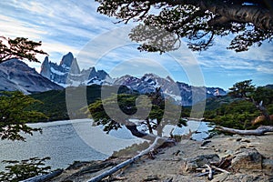 los glaciares national park in argentinian patagonia