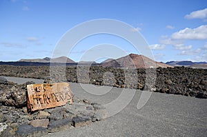 Los Hervideros on Lanzarote