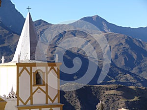 Los Nevados Village in Merida, Venezuela