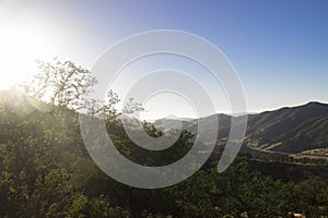 Los Padres National Forest Sunrise photo