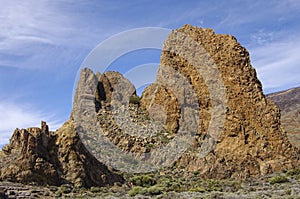 Los Roques at El Teide National Park.
