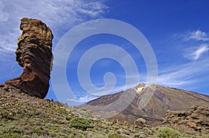 Los Roques at El Teide National Park. photo