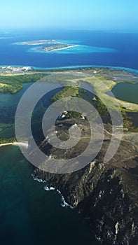 Los Roques island Aereal