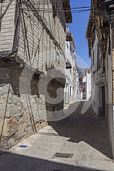 Losar de la Vera streets, Caceres, Spain