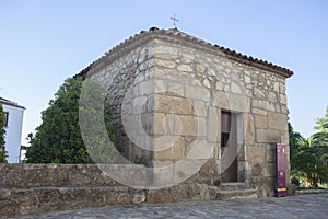 Losar de la Vera streets, Caceres, Spain