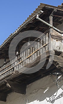 Losar de la Vera streets, Caceres, Spain