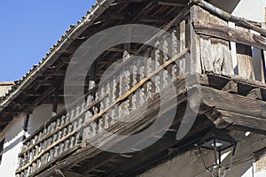 Losar de la Vera streets, Caceres, Spain