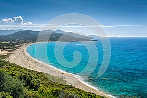 Losari Beach in Balagne region of Corsica