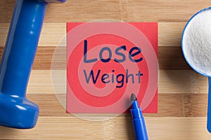 Lose Weight Concept