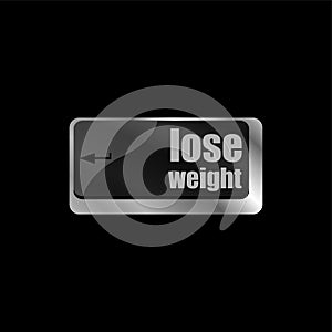 Lose weight on keyboard enter key button