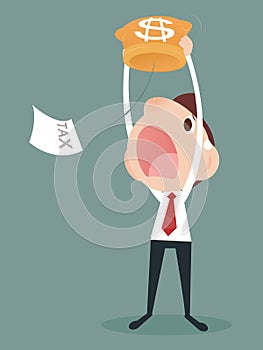 Losing money from a bag