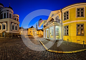 Lossi Plats Square and Alexander Nevski Cathedral photo