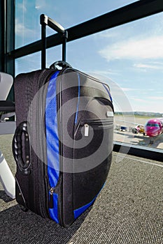 Lost baggage on the airport