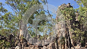 The lost city in Litchfield National Park in the Northern Territory of Australia