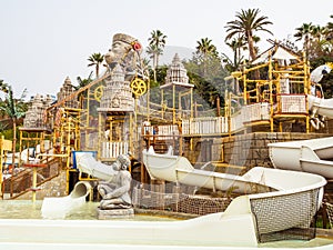 The Lost City water attraction in the Siam waterpark photo
