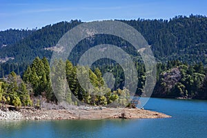 Lost Creek Lake on the Rogue River in Oregon photo
